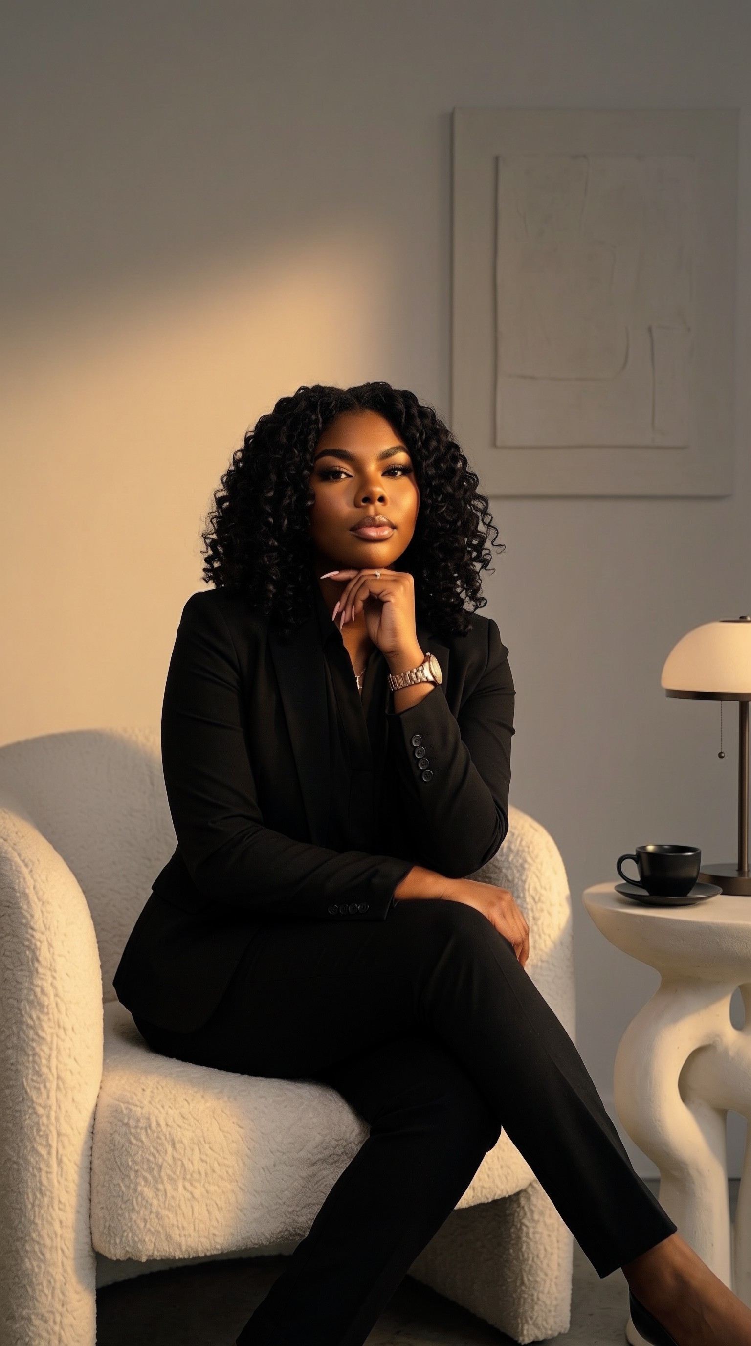 Studio portrait of Q'Anteria Roberson
